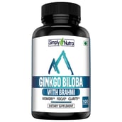 1 - Simply Nutra Ginkgo Biloba,  100 capsules 