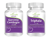 Natures Velvet Pure Extract Garcinia Cambogia + Triphala (500mg),  120 capsules  Unflavoured 