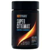 GNC BodyDynamix Super Citrimax Garcinia Combogia,  60 caplets 