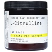 GNC Beyond Raw Chemistry Labs L Citrulline,  0.20 lb  Unflavoured 