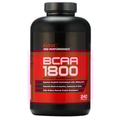 GNC BCAA 1800,  240 capsules  Unflavoured 