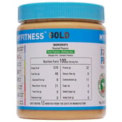nutritionalinfo - Myfitness Natural Peanut Butter, 1 kg Crunchy