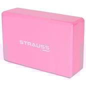 Strauss Yoga Block,  Pink  23x15x7 cm 