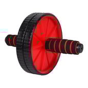 2 - Strauss Double Exercise Wheel,  Red  560 g 