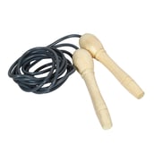 2 - Strauss Wooden Skipping Rope,  Grey  Free Size 