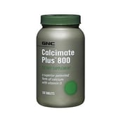 GNC Calcimate Plus 800,  120 tablet(s)  Unflavoured 