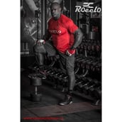 2 - Rocclo T Shirt-5062,  Blood Red  XXL 