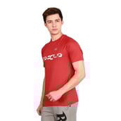 4 - Rocclo T Shirt-5062,  Blood Red  Large 