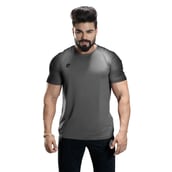 1 - Omtex Gym T Shirt Spider 007,  Grey  Medium 
