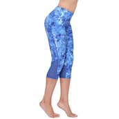 3 - Swee Women's Plain Leggings (SweeAth102),  Blue  Large 