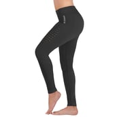 3 - Swee Athletica Vital Seamless High Waist Bottom,  Black  Large 