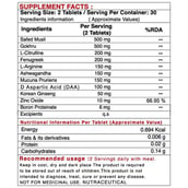supplementfact - Pharm Grade Test ED,  60 tablet(s)  Unlfavoured 