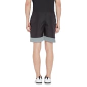 4 - Masch Mens Regular Fit Polyester Shorts,  XL  Black 