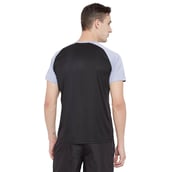 4 - Masch Mens Regular Fit Polyester Active T Shirt,  Black  XXL 