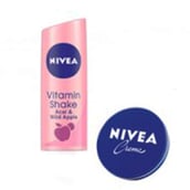 Nivea Vitamin Shake Lip Balm,  With Free Nivea Creme 20ml 