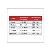 1 - Dr. Arthritis Elbow Compression Sleeve,  Black with Hand Book  Large 