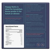 nutritioninfo - Happy Ratio The Drink for Complete Nutrition,  10 Piece(s)/Pack  Chocolate 