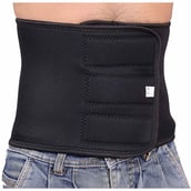 Bone Rap Abdominal Belt, Black Large