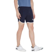 4 - Masch Mens Regular Fit Polyester Running Shorts (MSSH 0618 CS RS NB), Large Navy Blue