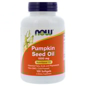 Now Pumpkin Seed Oil (1000 mg),  100 softgels 