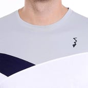 3 - Campus Sutra Solid Men Round or Crew T Shirt,  White  Small 