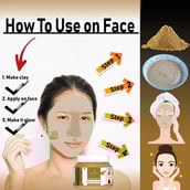 1 - Newish Multani Mitti Face Mask,  350 g  for All Skin Types 