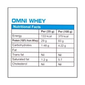 supplement - Protein Scoop Omni Whey, 2.2 lb Vanilla