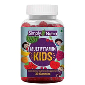 3 - Simply Nutra Multivitamin Kids, 30 gummies Unflavoured