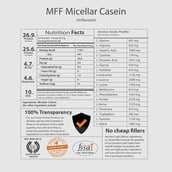 Supplement - MyFitFuel MFF Micellar Casein, 4.4 lb Unflavoured
