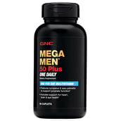 1 - GNC Mega Men 50 Plus, 60 caplets Unflavoured