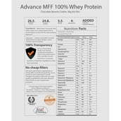 Supplement - MyFitFuel Advance MFF 100% Whey Protein,  6.6 lb  Chocolate Banana Cookie 