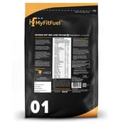 Back - MyFitFuel Advance MFF 100% Whey Protein,  11 lb  Mango Alphonso 