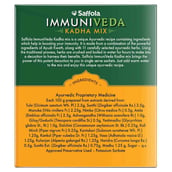 ingredients - Saffola Immuniveda Kadha Mix,  20 sachets/pack 