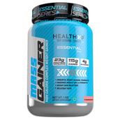 1 - HealthXP Mass Gainer, 2.2 lb Strawberry