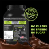 back - Muscle Monk Intense Mass Gainer with BCAA 2:1:1 (Watermelon, 300g, 30 Servings), 2.2 lb Royal Chocolate