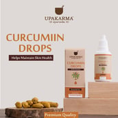 1 - Upakarma Ayurveda Curcumin Drops, 30 ml
