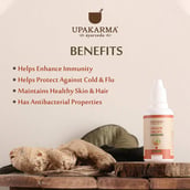 2 - Upakarma Ayurveda Ginger Drops,  30 ml 