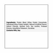 ingredients - Pole Nutrition 100% Whey Protein, 5 lb Cookies and Cream