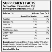 supplement - Pole Nutrition Whey Protein Isolate, 5 lb Mocha Frappe