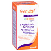 HealthAid Teenvital, Unflavoured 30 tablet(s)