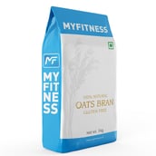 1 - Myfitness Oats Bran, 1 kg Unflavoured