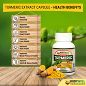 2 - Bodywell Turmeric Pure Extract 300 mg, 60 veggie capsule(s)