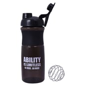 1 - GHC Shaker Bottle, with Steel Ball Black 750 ml