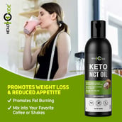 2 - Health Oxide Keto Medium Chain Triglycerides MCT Oil,  250 ml  Unflavoured 