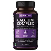1 - Boldfit Calcium Complex,  60 tablet(s)  Unflavoured 