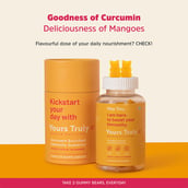 2 - Yours Truly Curcumin Enriched Immunity Gummies Mango Flavour, 30 gummies