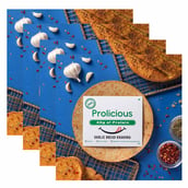 1 - Prolicious Garlic Bread Khakhra,  Unflavoured (Pack of 4)  200 g 