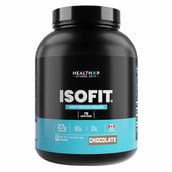 1 - HealthXP Isofit Whey Protein Isolate, 5 lb Cookies & Cream