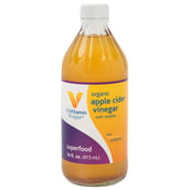 The Vitamin Shoppe Organic Apple Cider Vinegar, 0.473 L Unflavoured