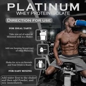 3 - Nakpro Whey Platinum Whey Protein Isolate,  4.4 lb  Vanilla 